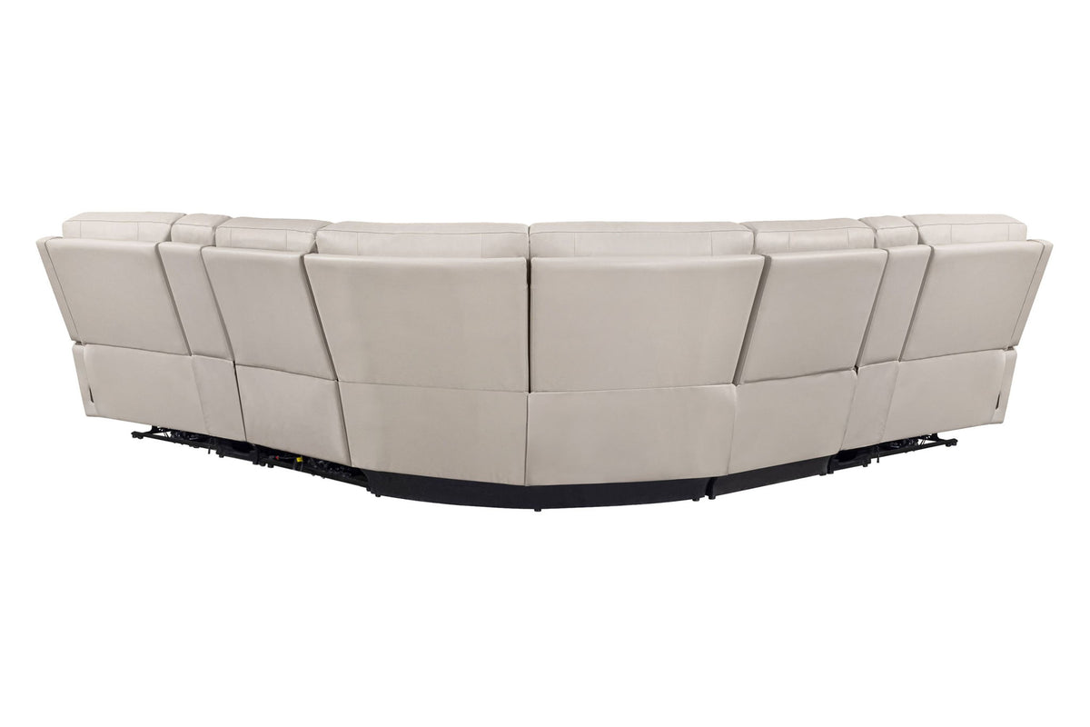 Seccional reclinable eléctrico Easton con reposacabezas ajustables eléctricamente