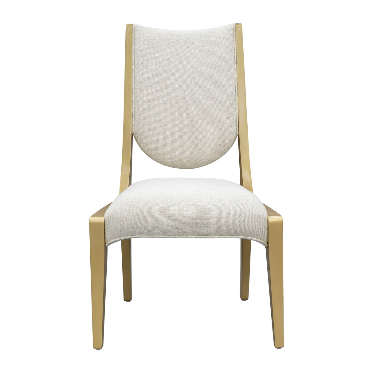 Scotts Square - Silla de comedor auxiliar (juego de 2) - Color champán claro
