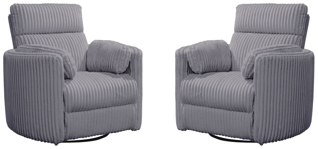 Radius - Power Swivel Glider Recliner (Set of 2)