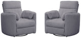 Radius - Power Swivel Glider Recliner (Set of 2)
