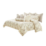 Glennridge - 9-Piece Queen Comforter Set - Frost