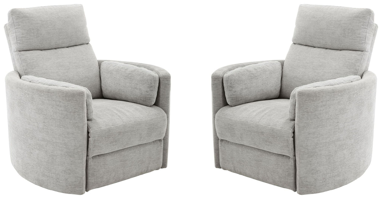 Radius - Power Swivel Glider Recliner (Set of 2)