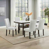 Carissa - Juego de comedor rectangular