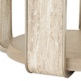 Lotus Bay - 60" Round Dining Table - Sand