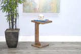 Arizona - Sofa Mate Table - Weathered Brown