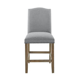 Grayson - Counter Dining Set - Distressed Wood Base