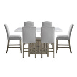 Grayson - Counter Height Set - Driftwood Base