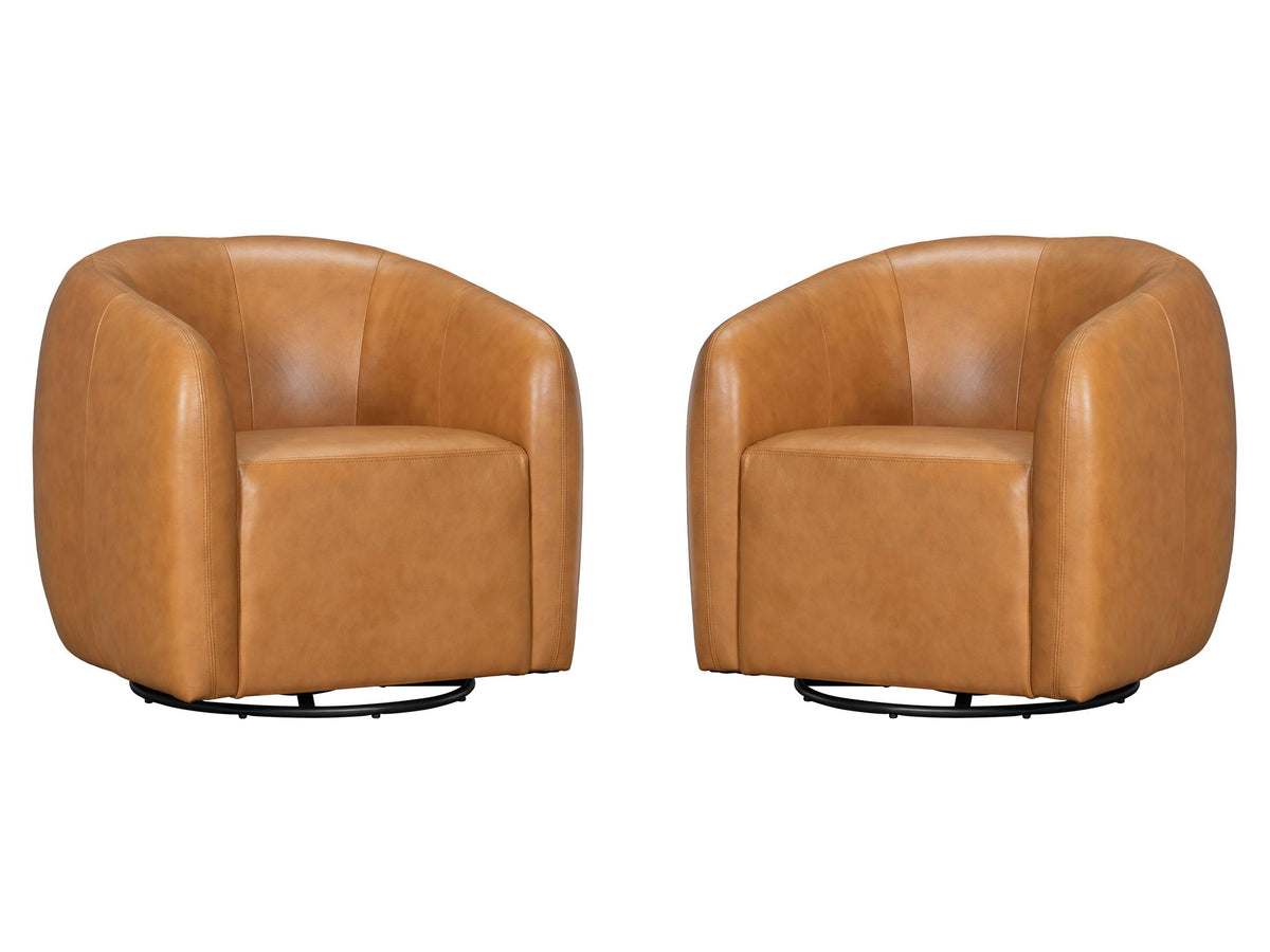 Como - Swivel Glider Accent Chair