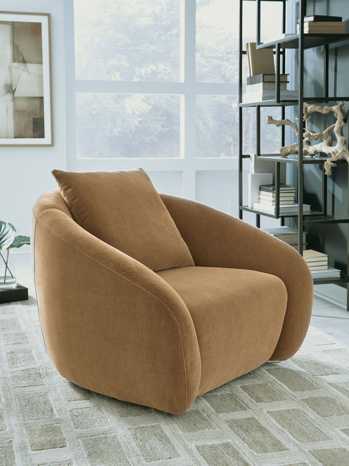 Yahya - Sillón giratorio decorativo