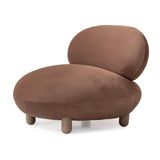 Bristol Point - Accent Chair - Fawn / Saddle Brown