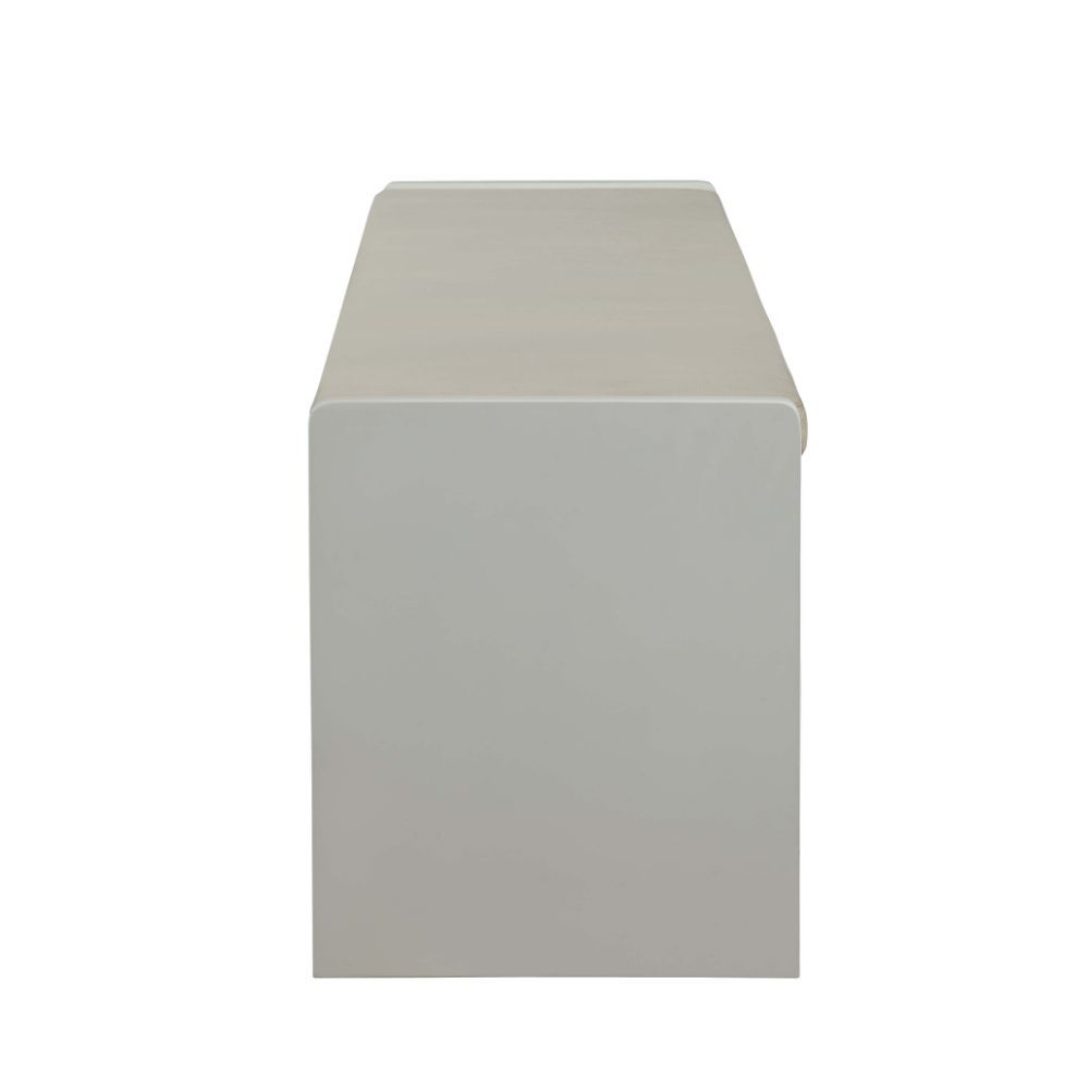Berci - Banco - Tejido Beige y Blanco