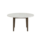 Essence - 54" Round Dining Table With Marble Top