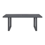 Playa - Dining Table - Dark Gray / Beige