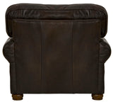Roberto - Leather Chair - Cocoa