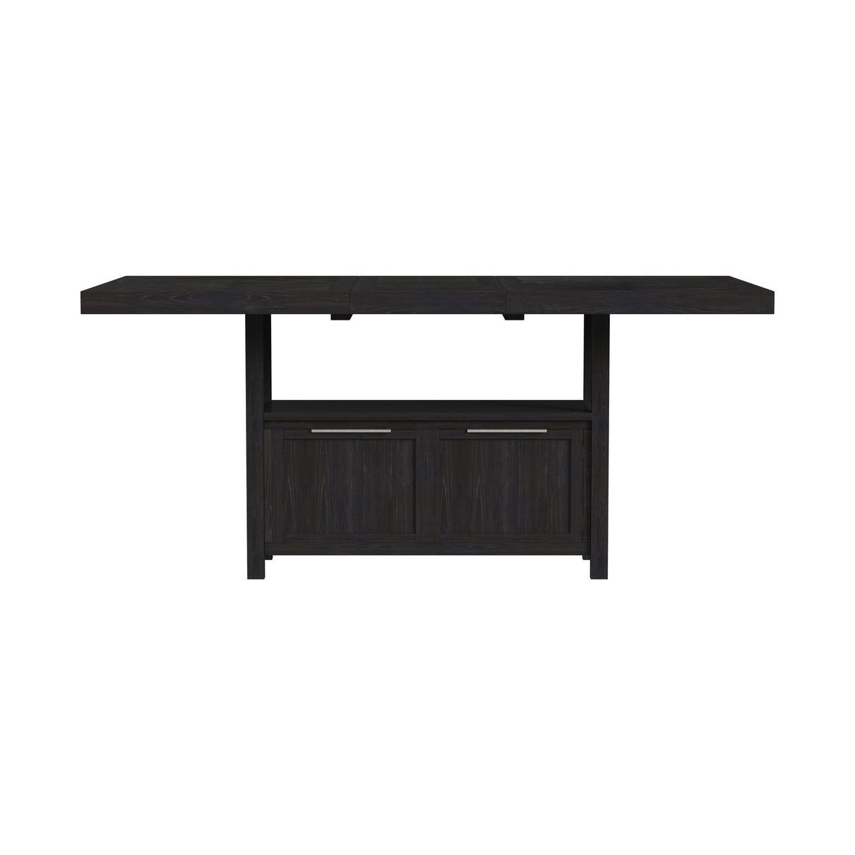 Transcend - Counter Table With Leaf - Charcoal