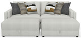 Trevor - Extra Deep Oversized Sofa With Included Storage Cocktail Ottoman