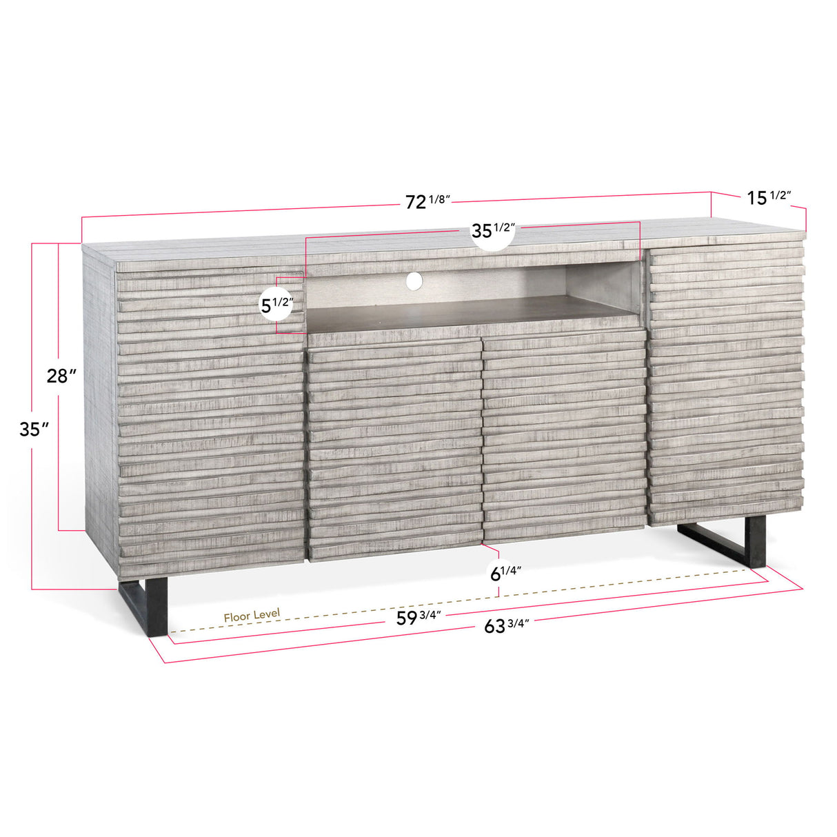 Alpine - Media Console / Server - Gray