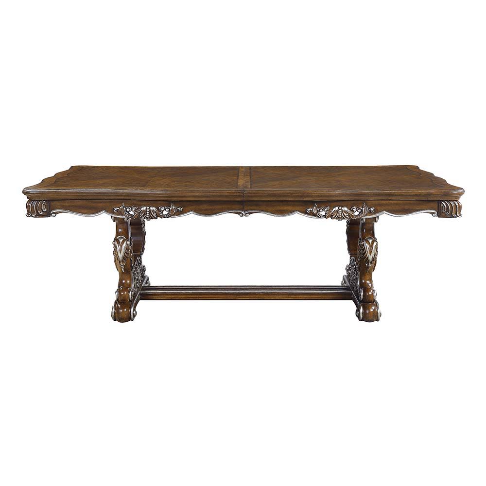 Latisha - Mesa de comedor - Acabado en roble antiguo - 30"