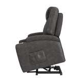 Kenmore - Sillón Elevador P1 con Masaje Térmico - Gris Oscuro Simba