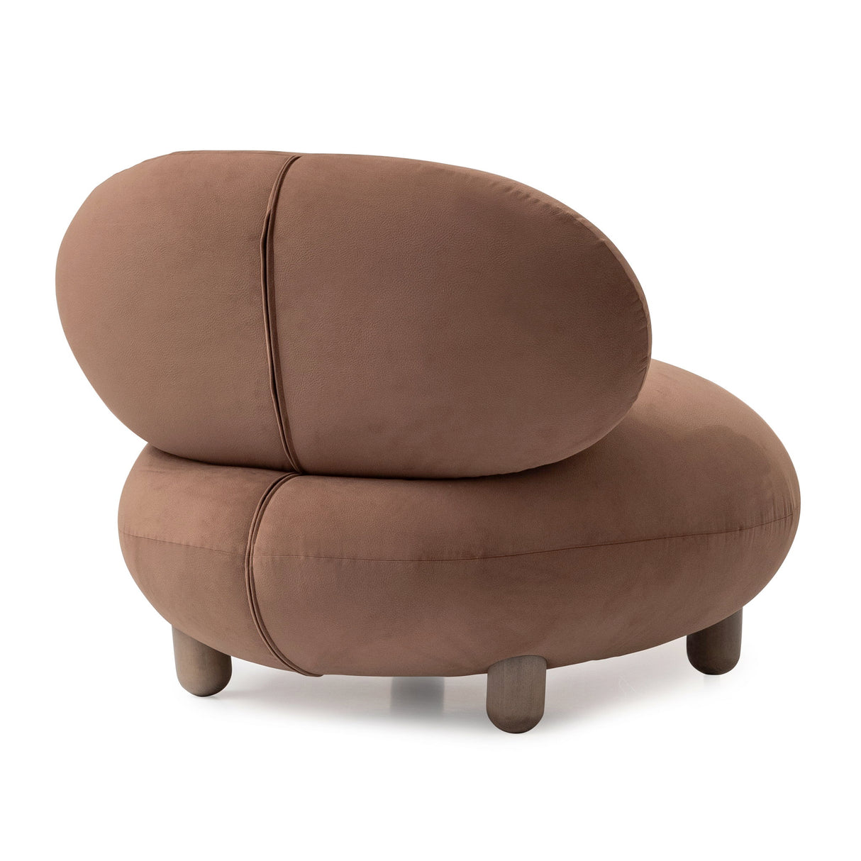 Bristol Point - Accent Chair - Fawn / Saddle Brown