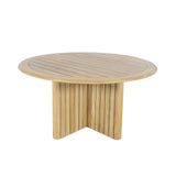 Sedona - Mesa de comedor redonda para patio - Natural
