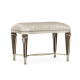Villa Cherie - Ottoman - Bisque / Hazelnut