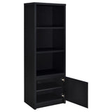 Winfield - 3-Sheld Media Tower Entertainment Pier - Black