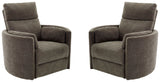 Radius - Power Swivel Glider Recliner (Set of 2)