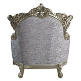 Miliani - Chair With Pillow - Fabric & Antique Bronze