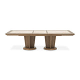 Portrait - Wide Rectangular Dining Table - Sienna Brown