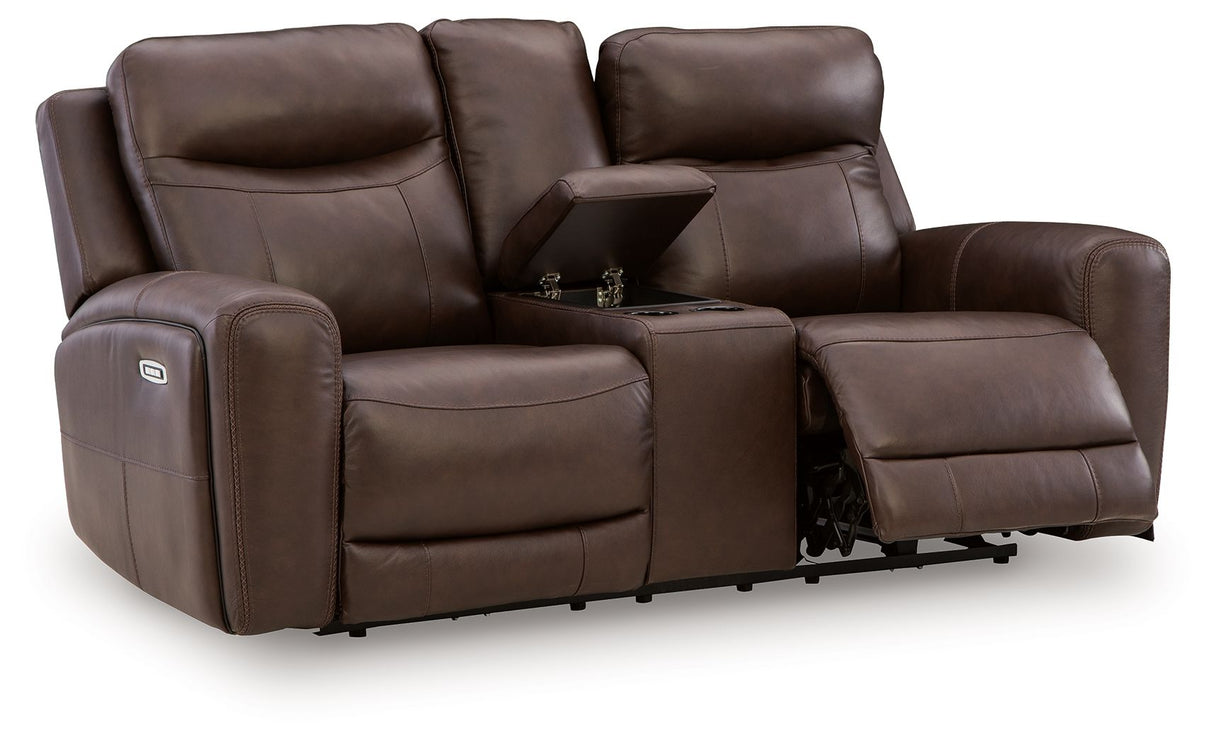 Gravier - Sofá reclinable eléctrico con consola/reposacabezas ajustable - Cordova