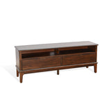 3660Cb - Mueble de TV Moderno con Cajones de Almacenamiento - Grano de Café