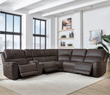 Easton - Power Reclining Sectional With Power Adjustable Headrests