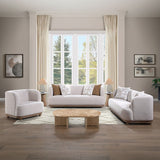 Duncan - Loveseat With 2 Pillows - Beige
