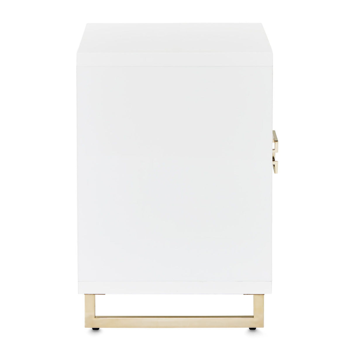 Palm Gate - Nightstand - Cloud White