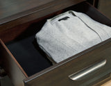 Vanmore - Dresser And Mirror - Dark Brown