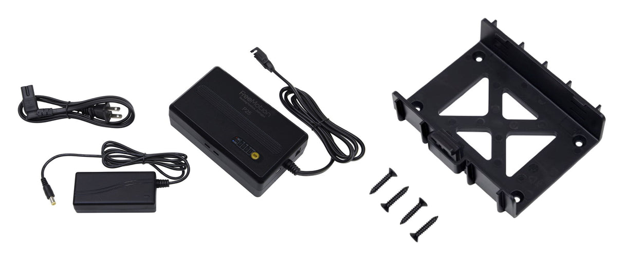 Freemotion - Batería de 2500 mAh y soporte universal - Negro
