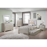 Platinum - Youth Platform Bed With Trundle