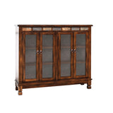 Santa Fe - Traditional Wood Bookcase - Dark Chocolate