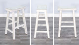 Marina - Stool With Wood Seat (Set of 2)