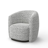 Tatum - Sillón giratorio decorativo