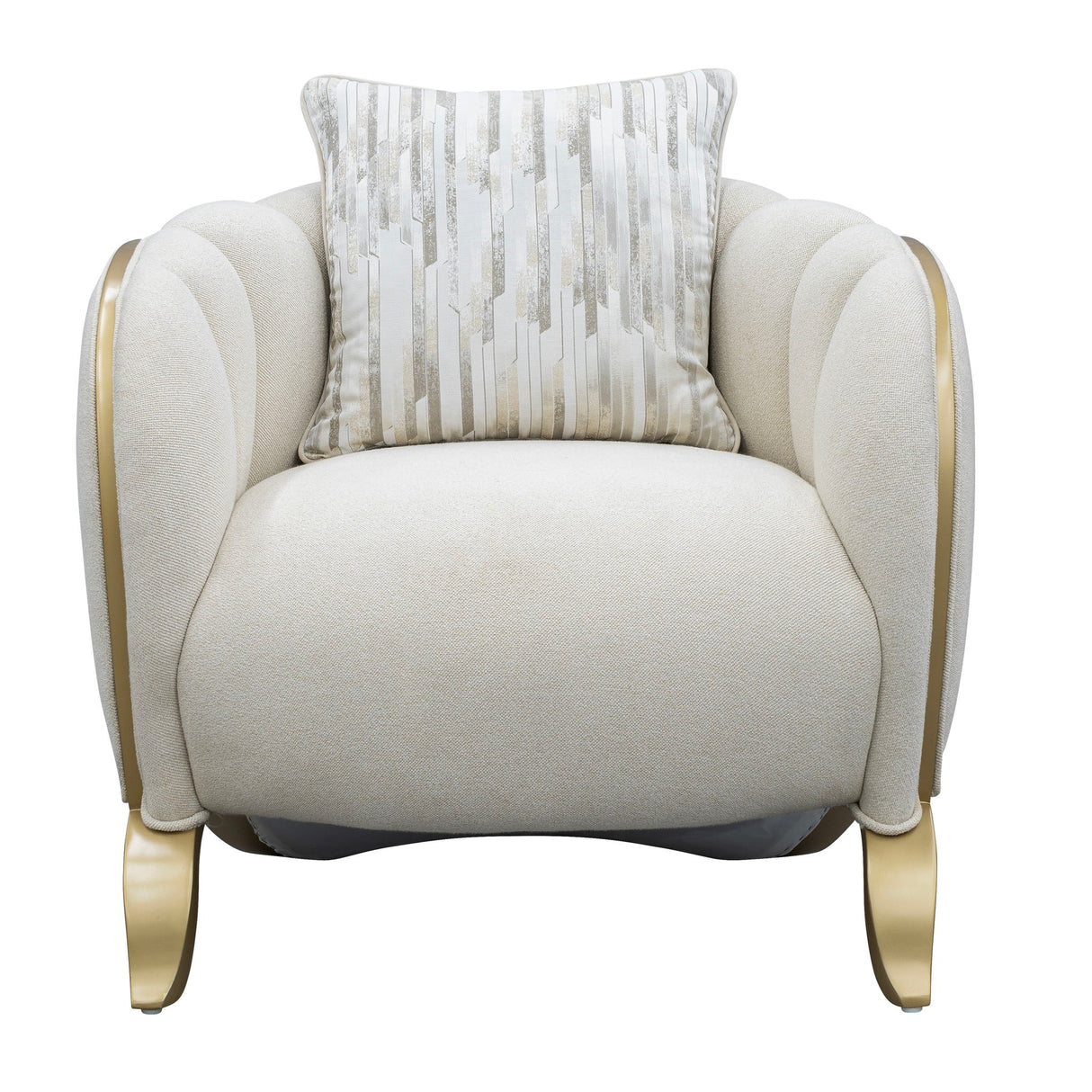 Scotts Square - Matching Chair - Cornsilk / Light Champagne