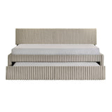 Arden - Twin Daybed With Trundle - Corduroy Beige alternate view 4