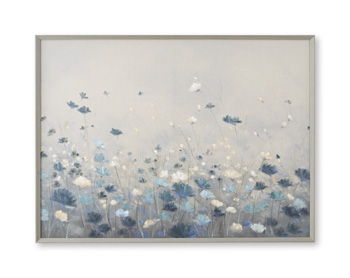 Claydale - Wall Art - Gray / Blue / White