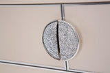 Glimmering Heights - Upholstered 5 Drawer Chest - Ivory