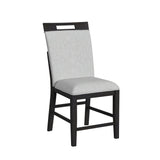 Transcend - Silla lateral Counter (Juego de 2) - Carbón