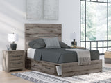 Graystorm - Cama con paneles y almacenamiento