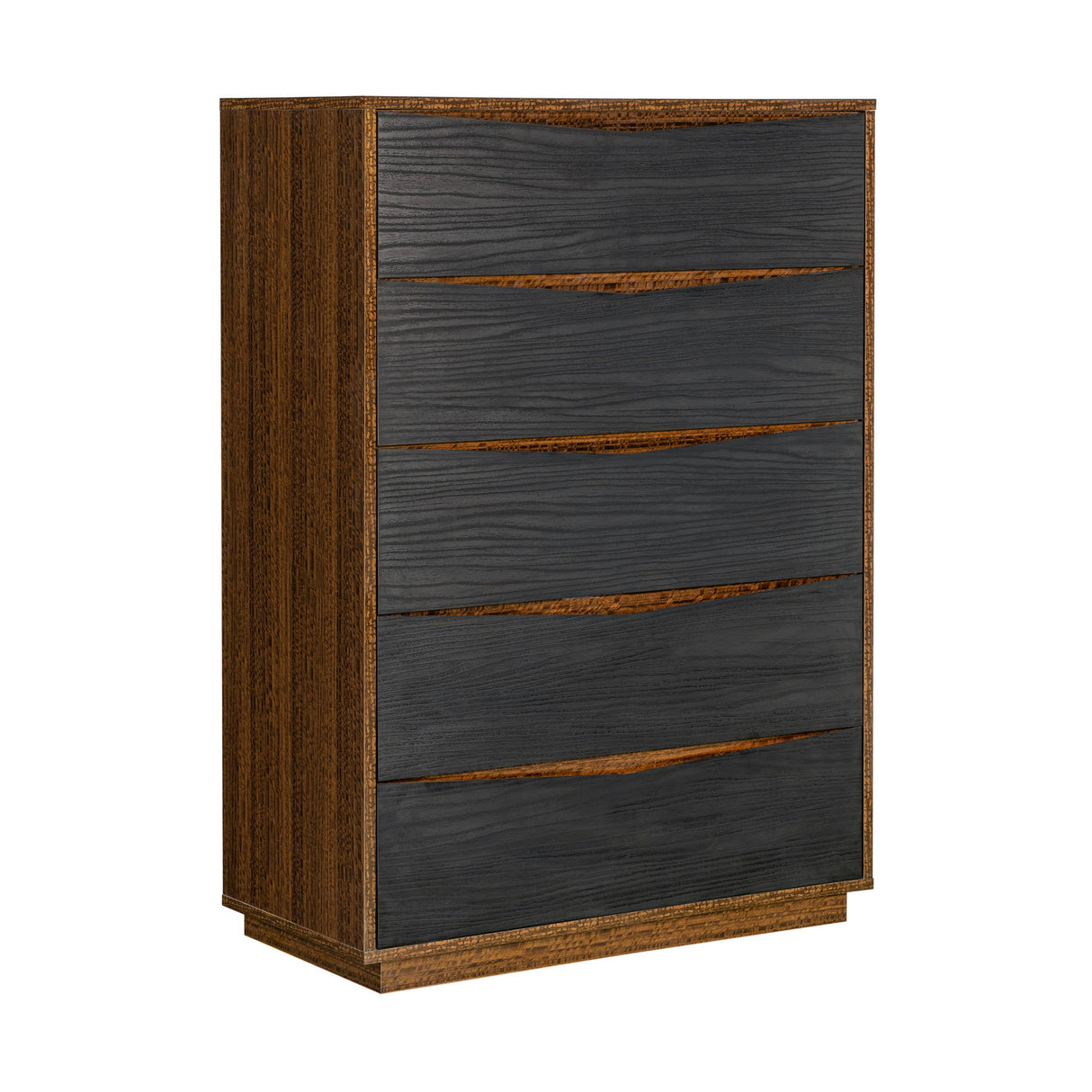 Kayner - 5-Drawer Chest - Charcoal
