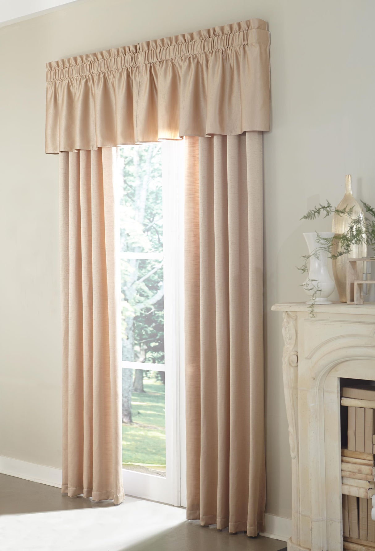 Marbella - 4-Piece Window Panel Set - Sand