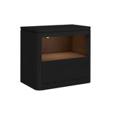 Rosalie - Mesita de Noche con USB y LED